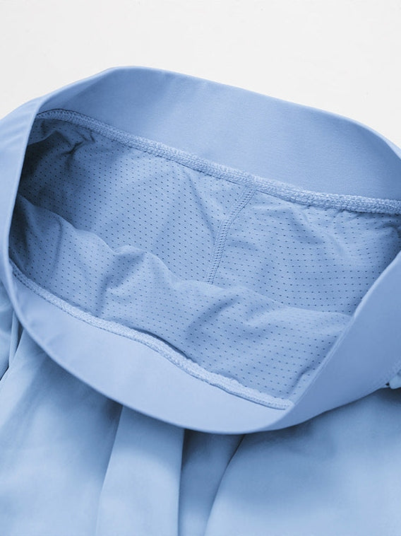 تنورة رياضية مكشكشة مع جيوب