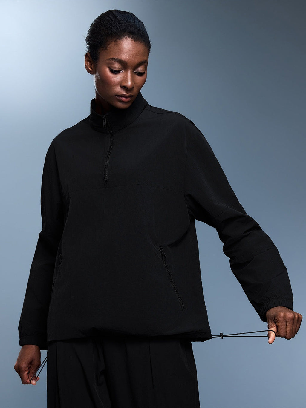 Half-Zip Windproof Jacket