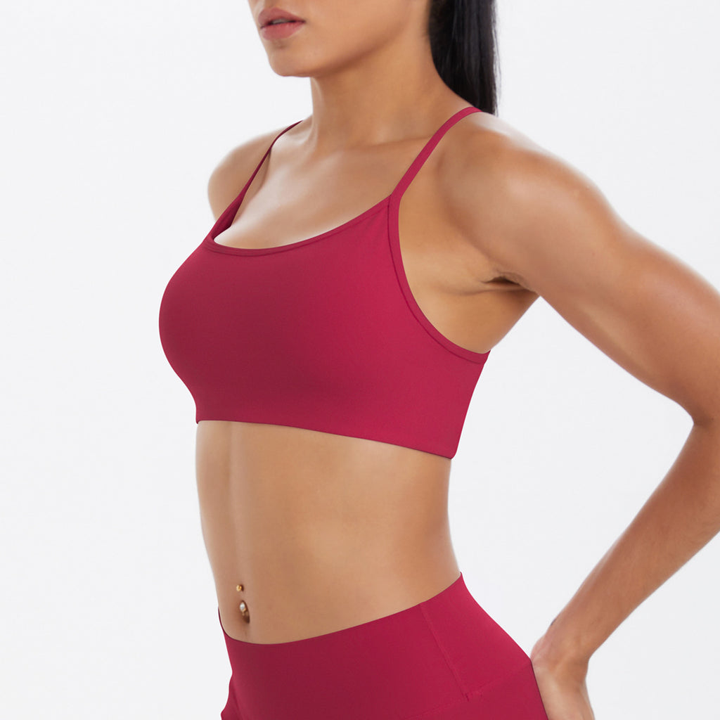 Crossback Push-Up Sports Bra
