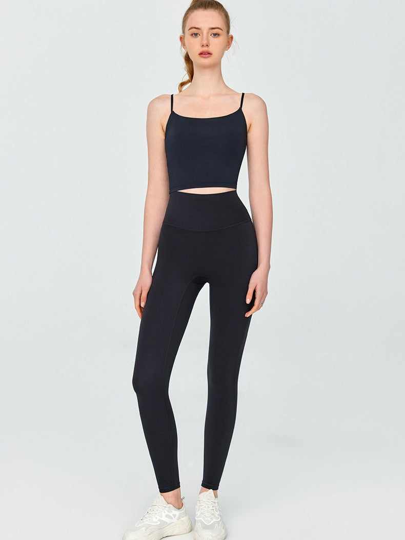 Yoga Tank with Chest Pad