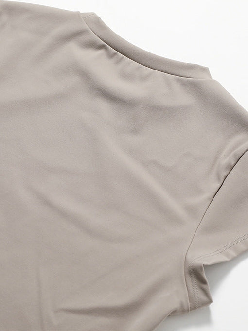 تي شيرت يوغا سوليناري بأكمام قصيرة