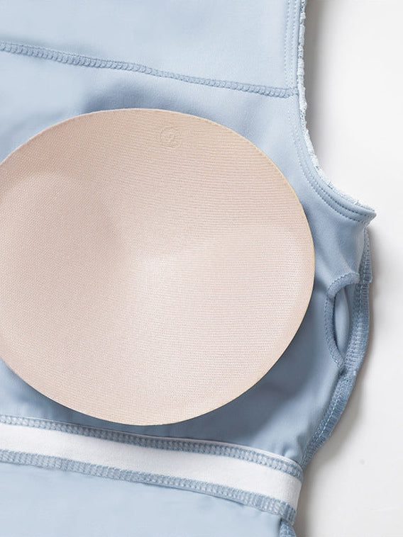 Sportkleid mit Raffungen und Reißverschluss