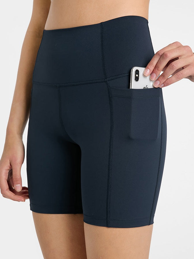 Shorts mit Patchwork-Seitentaschen