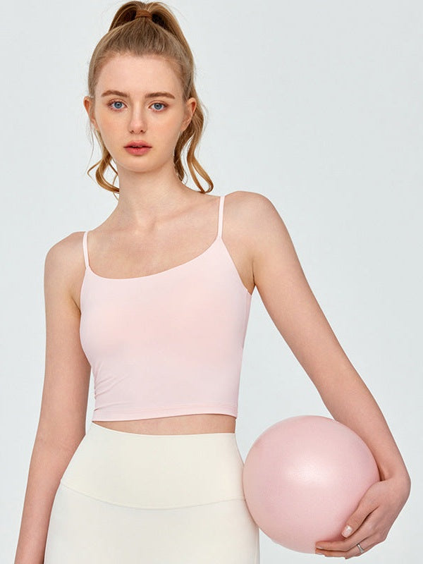 Yoga Tank with Chest Pad