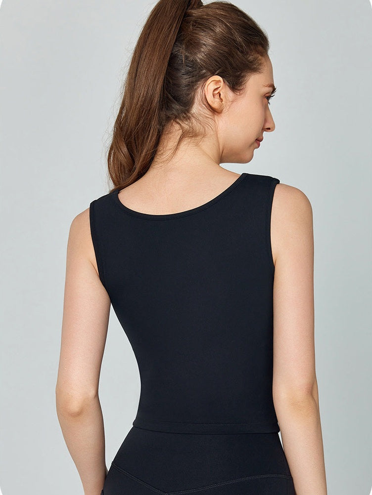 قميص يوغا قصير