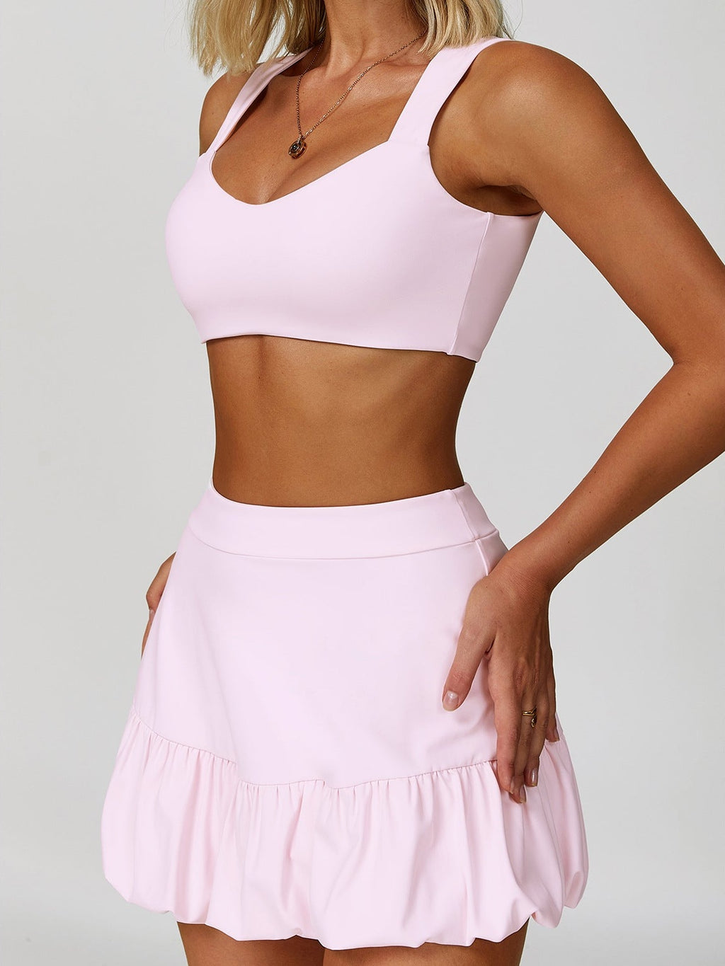 Sollinarry Double-Strap Yoga Bra