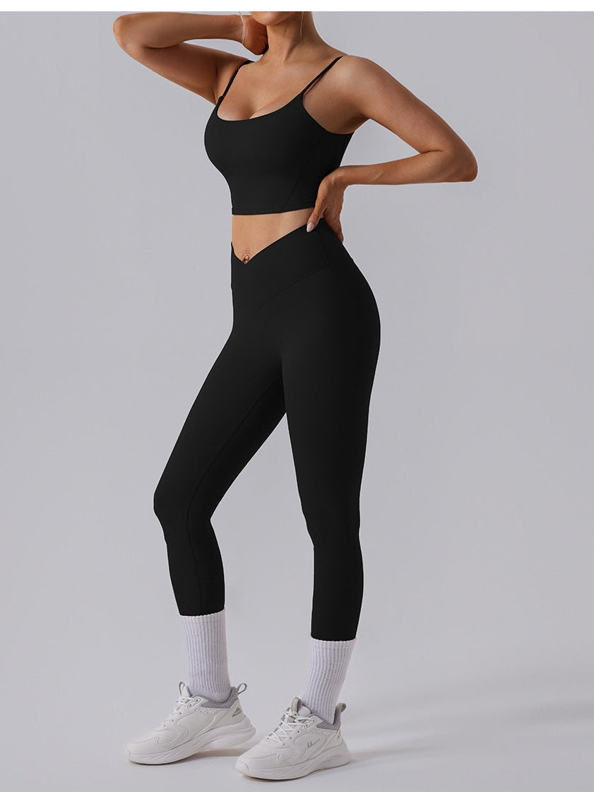 High-Rise-Laufleggings