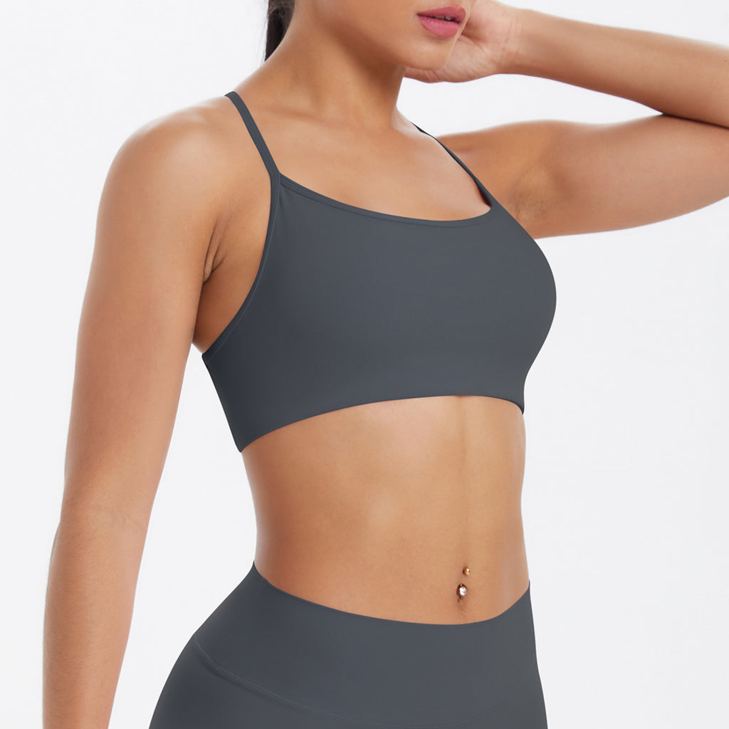 Crossback Push-Up Sports Bra