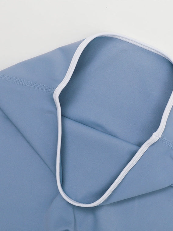 شورت يوغا سريع الجفاف بخصر مرتفع