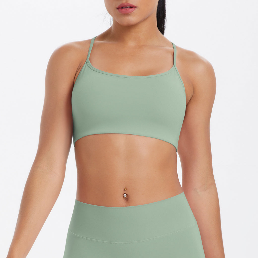 Crossback Push-Up Sports Bra