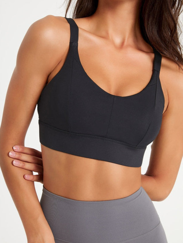 Rückenfreier Push-Up-Sport-BH