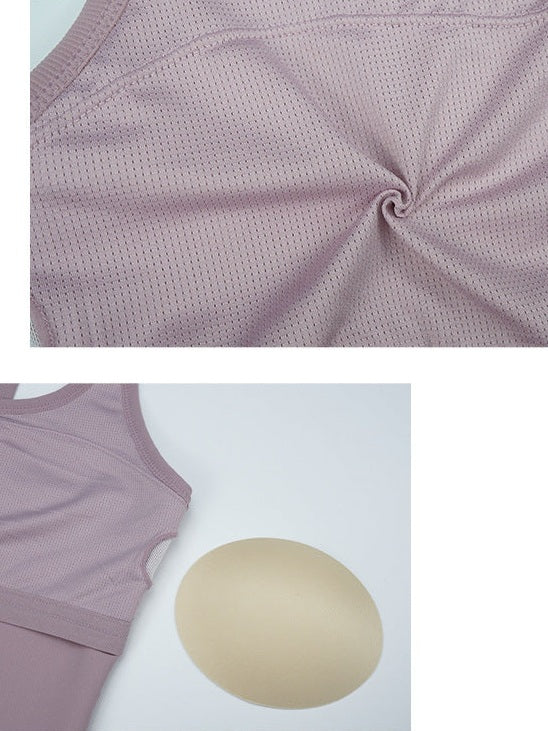 حمالة صدر رياضية مضلعة