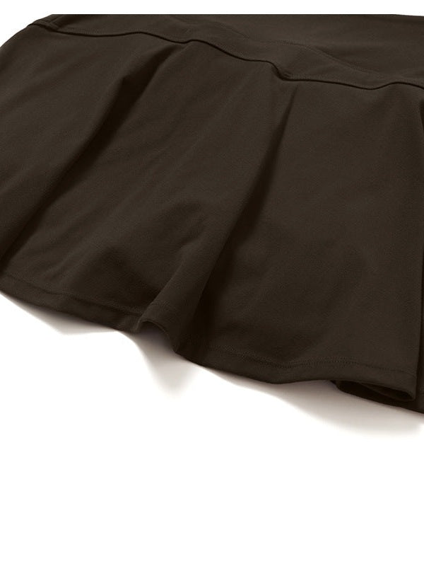 A-Line High-Waist Yoga Skirt