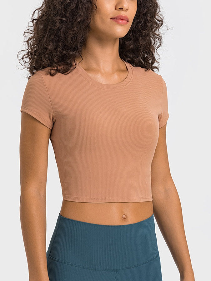 قميص قصير مخطط مضلع