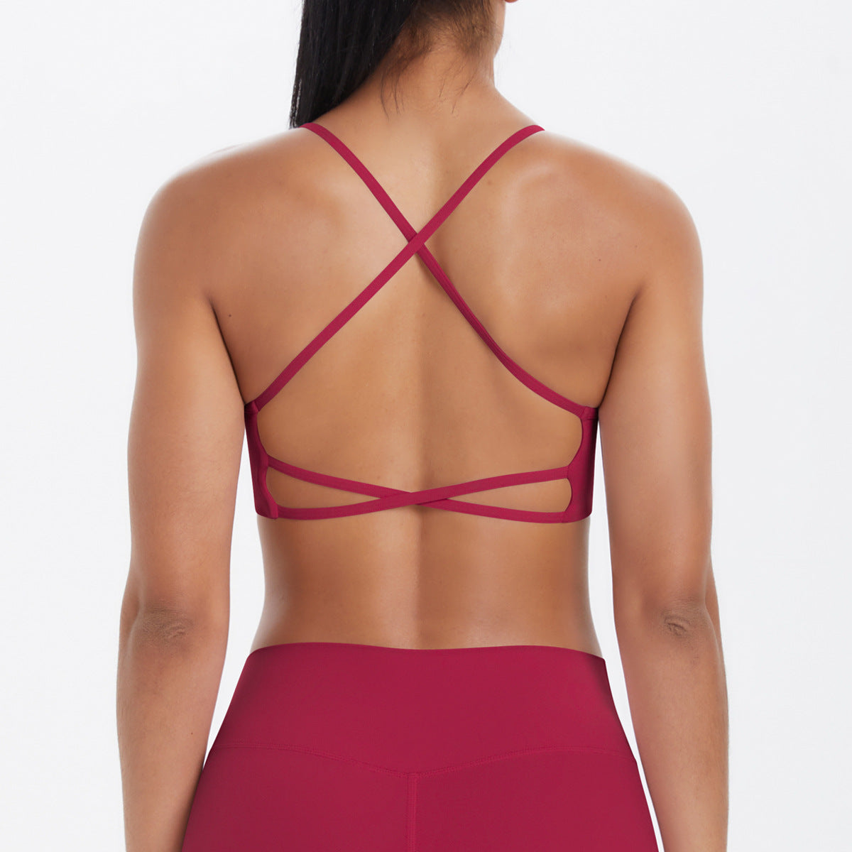 Crossback Push-Up Sports Bra