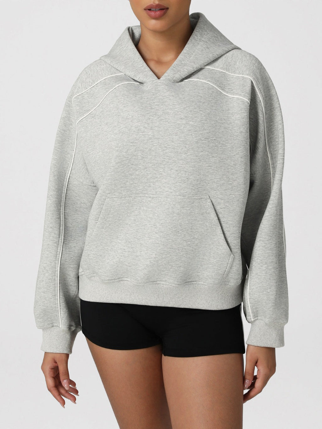 Laufjacke mit Kapuze