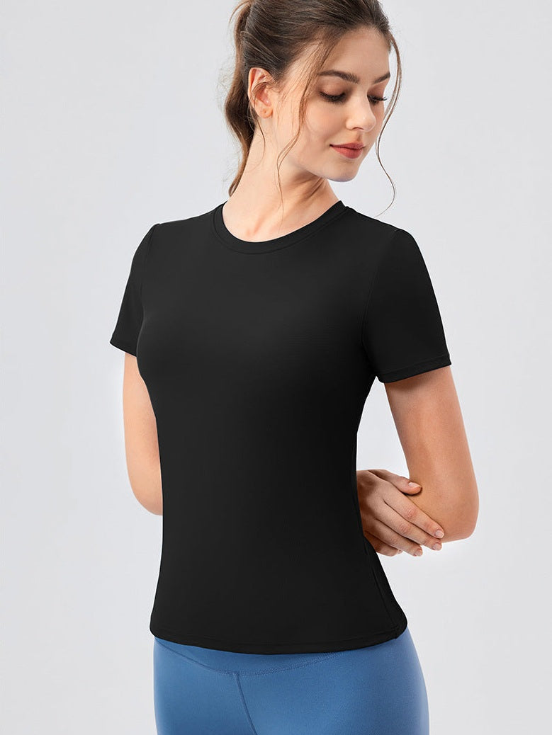 Yoga-Brustpolster-T-Shirt