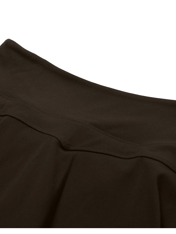 A-Line High-Waist Yoga Skirt