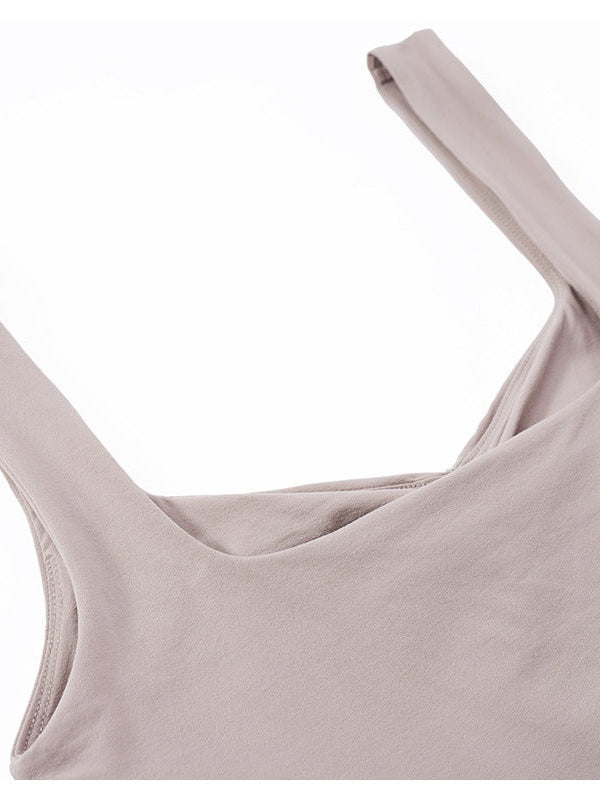 Ruched Back Sports Bra
