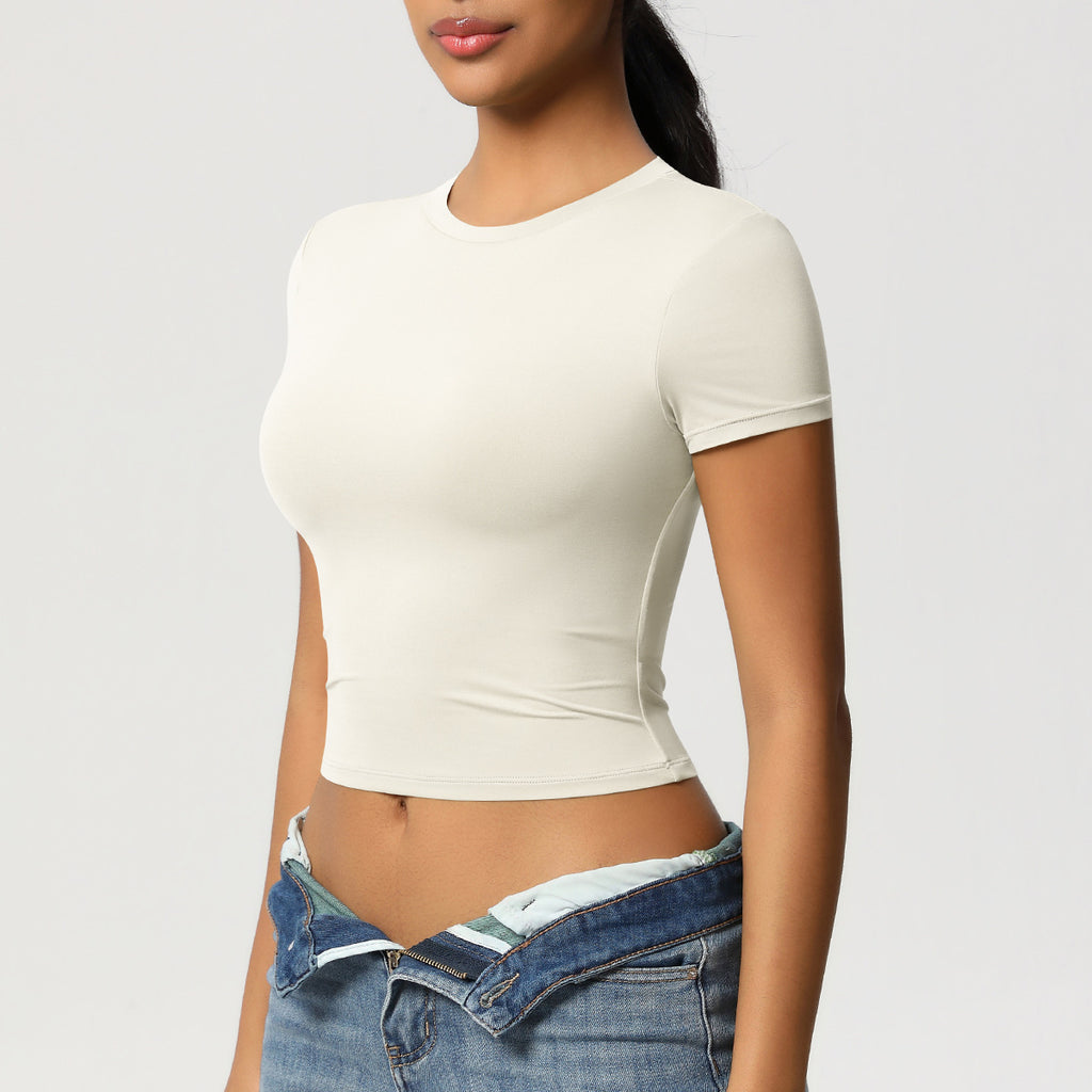 تي شيرت أداء المحاصيل