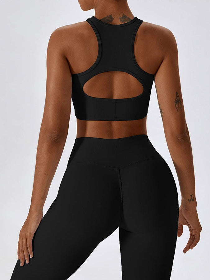 Back Cutout Sports Bra