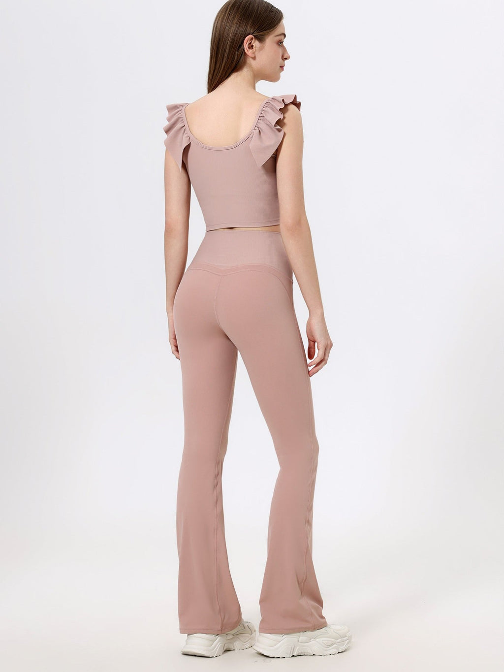 بنطال يوغا عالي الخصر