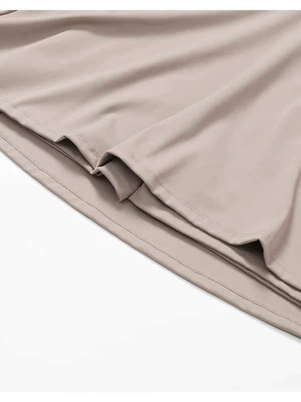 فستان رياضي بدون ظهر مع وسادة صدر