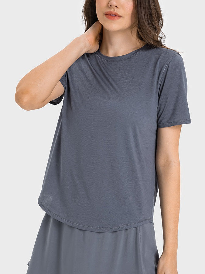 Moisture-Wicking Tennis T-Shirt