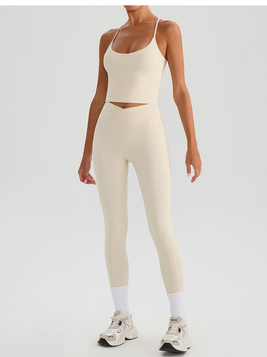 Backless Lace-Up Tank