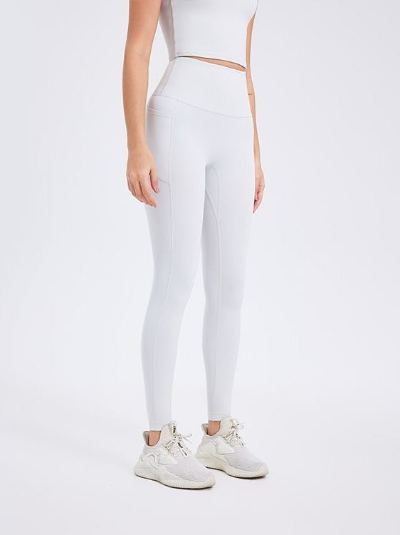 Nahtlose Leggings mit Seitentasche