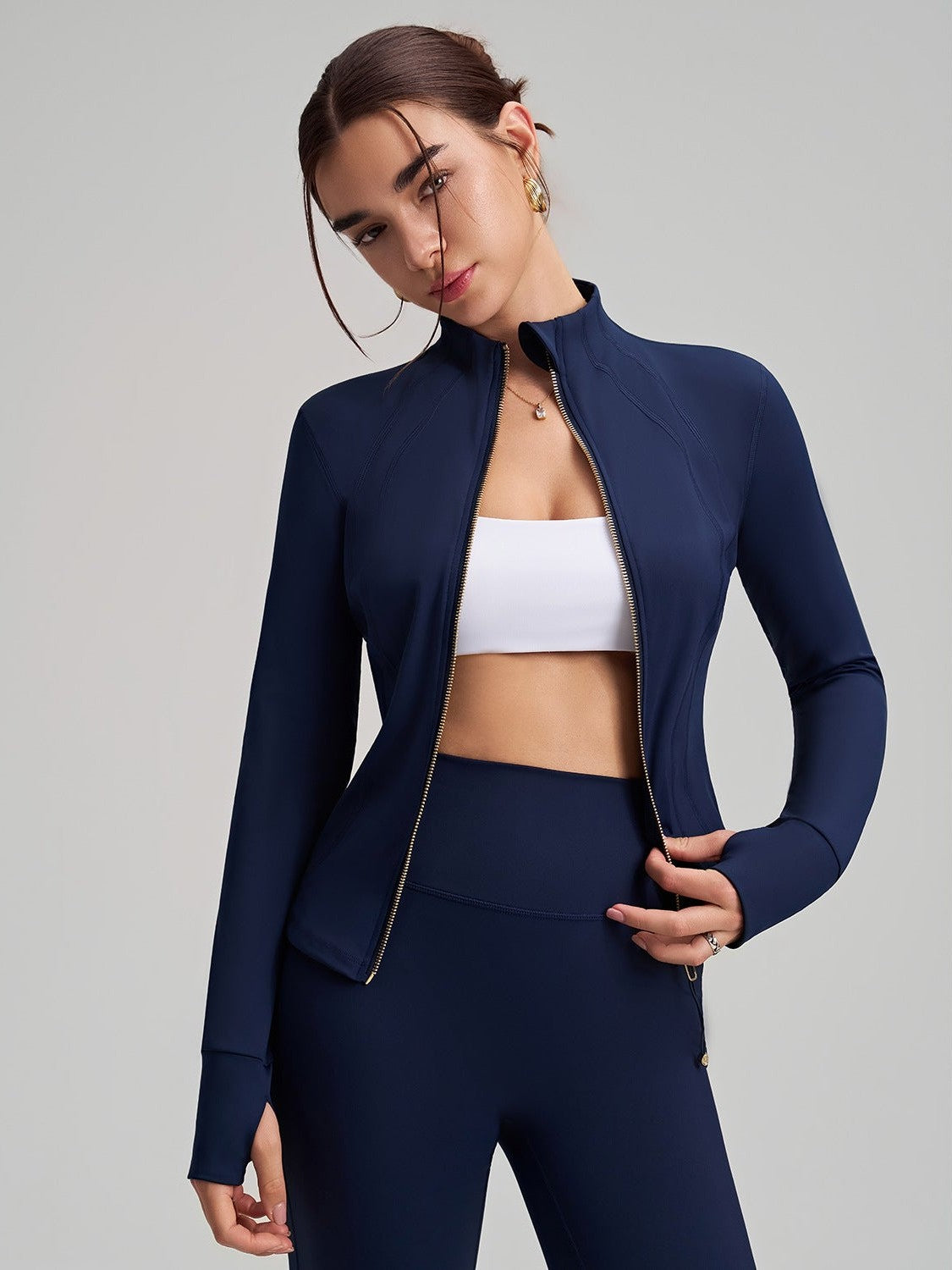 Zip-Up Yoga Jacket