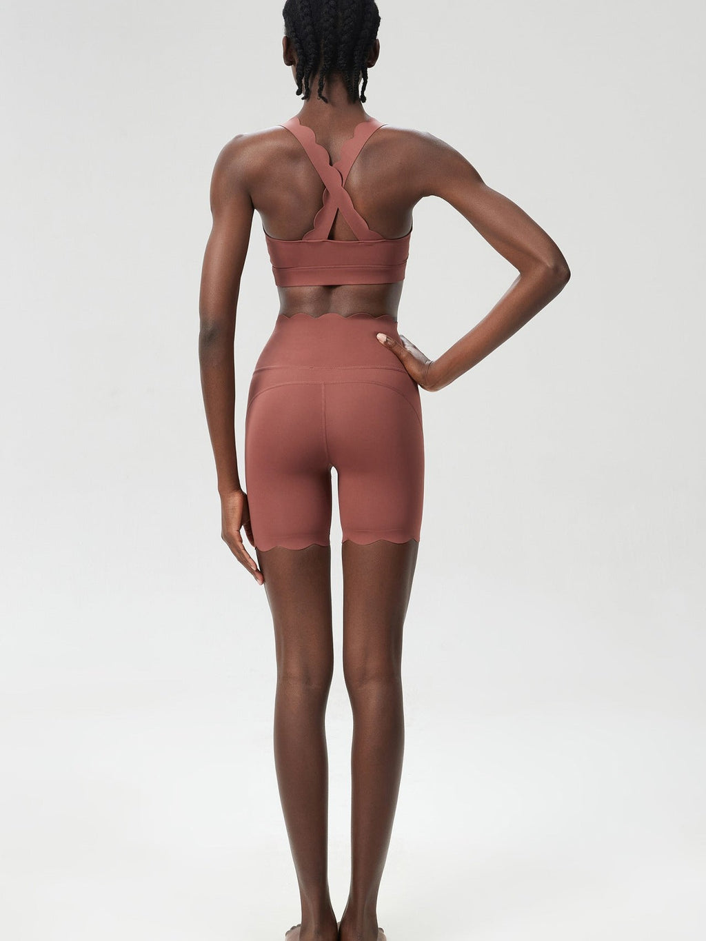 بنطال يوغا عالي الخصر