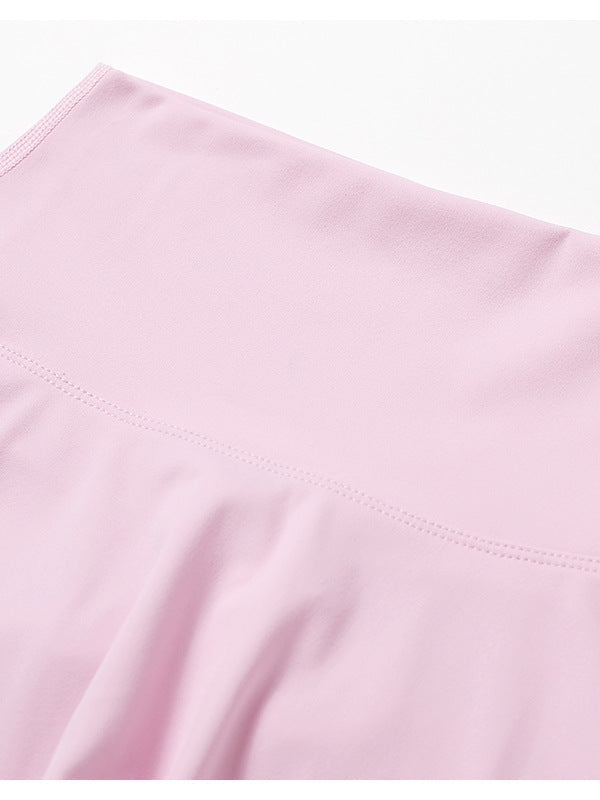 Yoga-Shorts mit hohem Bund