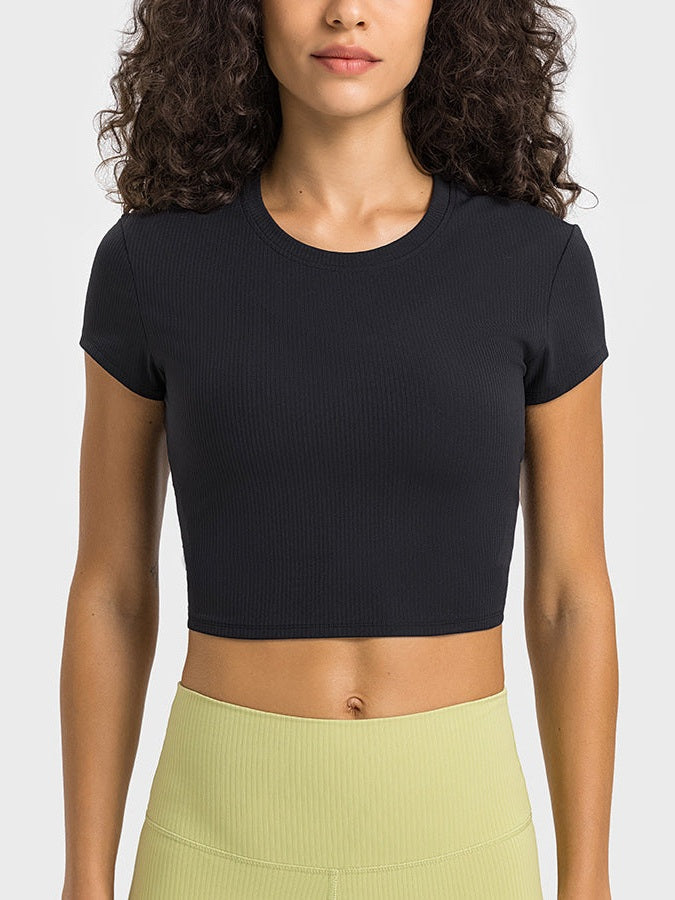 قميص قصير مخطط مضلع