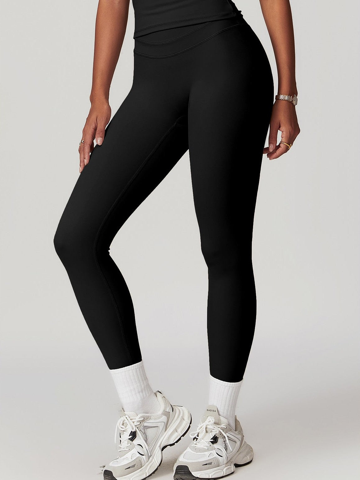 بنطال يوغا عالي الخصر