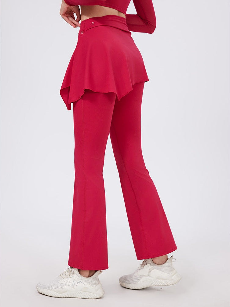 Two-Piece Pleated Yoga Set