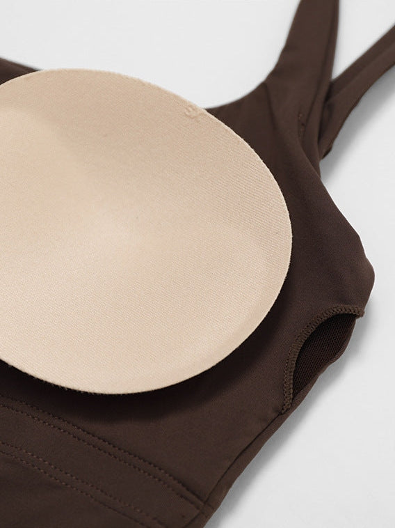 قميص يوغا بدون أكمام