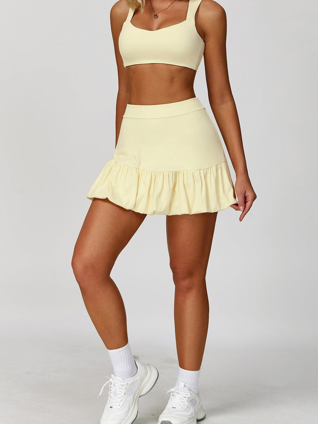 Sollinarry Double-Strap Yoga Bra