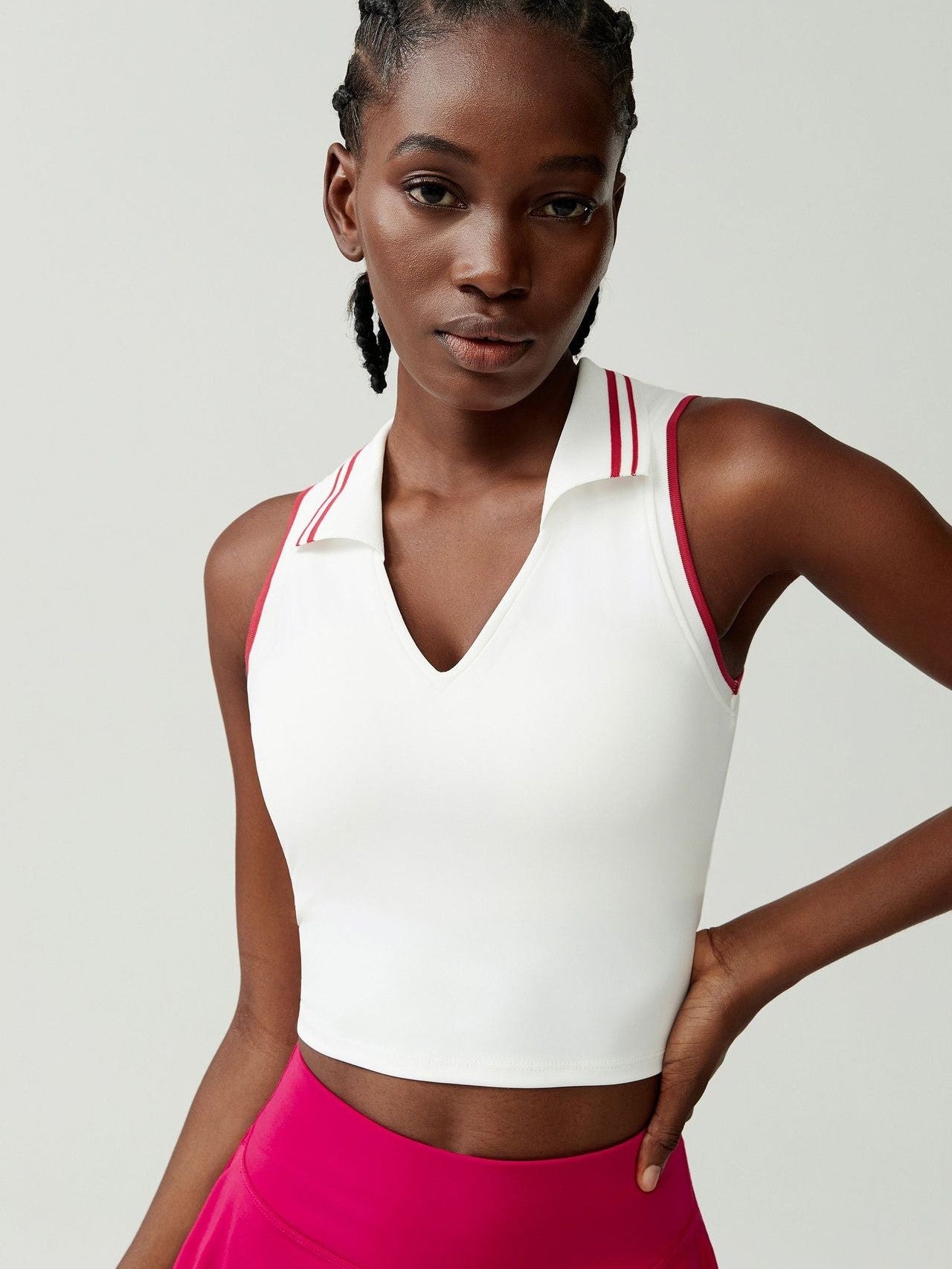 قميص داخلي بياقة واقفة