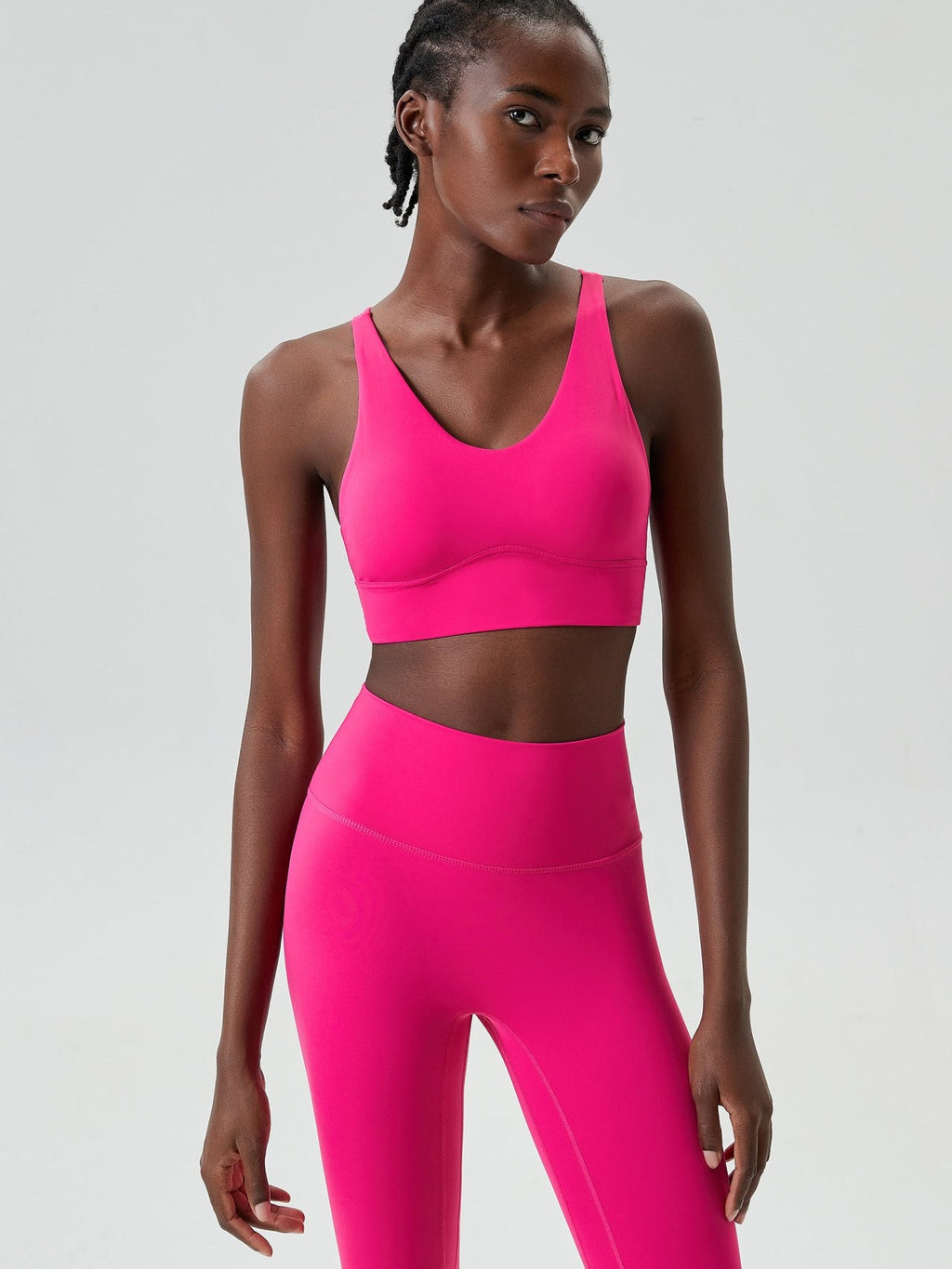 Sport-BH mit Katzenohren-Design und Tropfenform