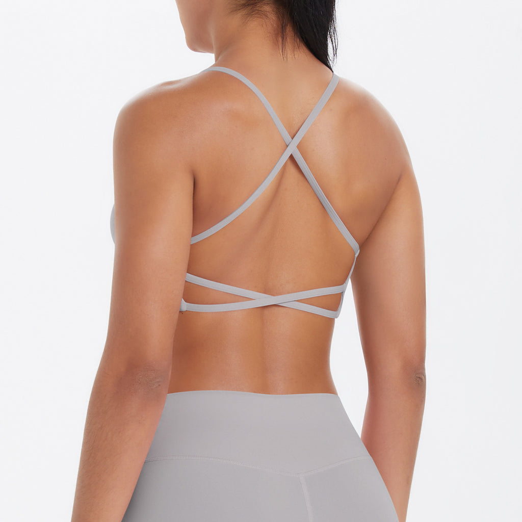 Crossback Push-Up Sports Bra