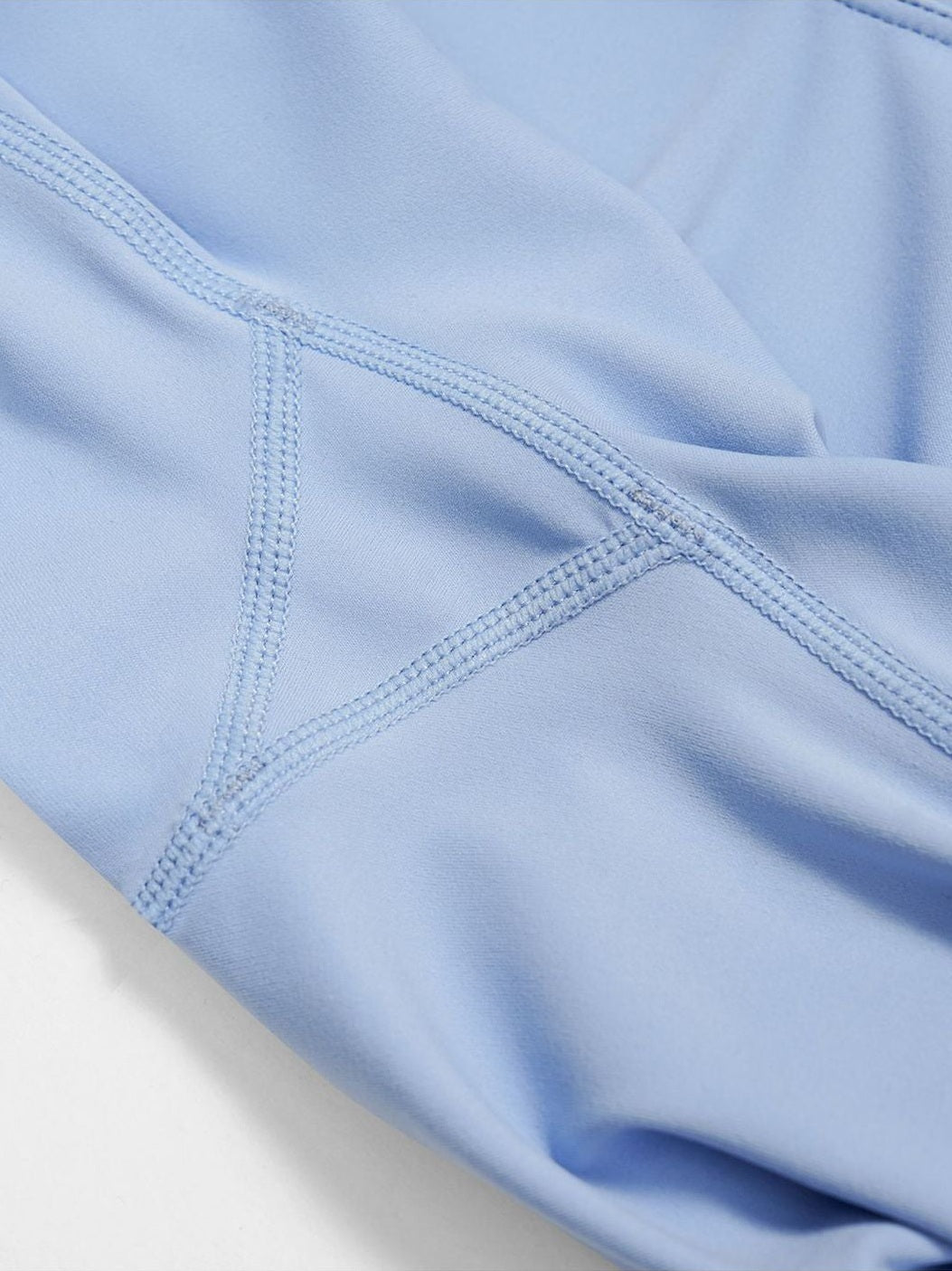 Twisted High-Waist Pleated Leggings