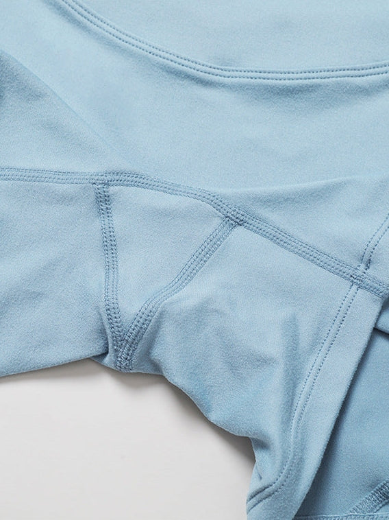 Yoga-Shorts mit hohem Bund