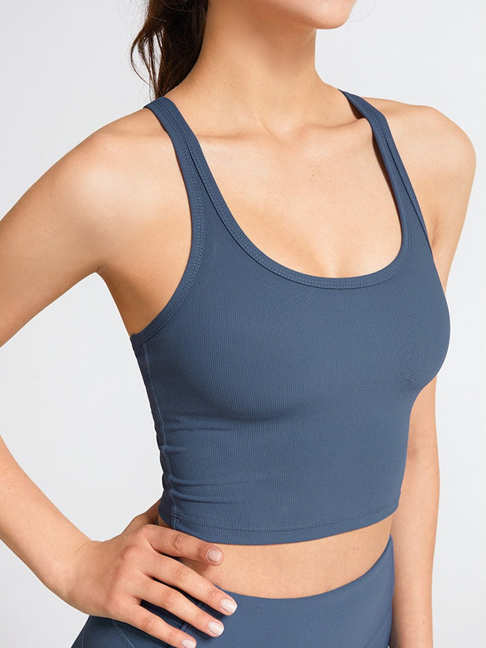 حمالة صدر رياضية مضلعة