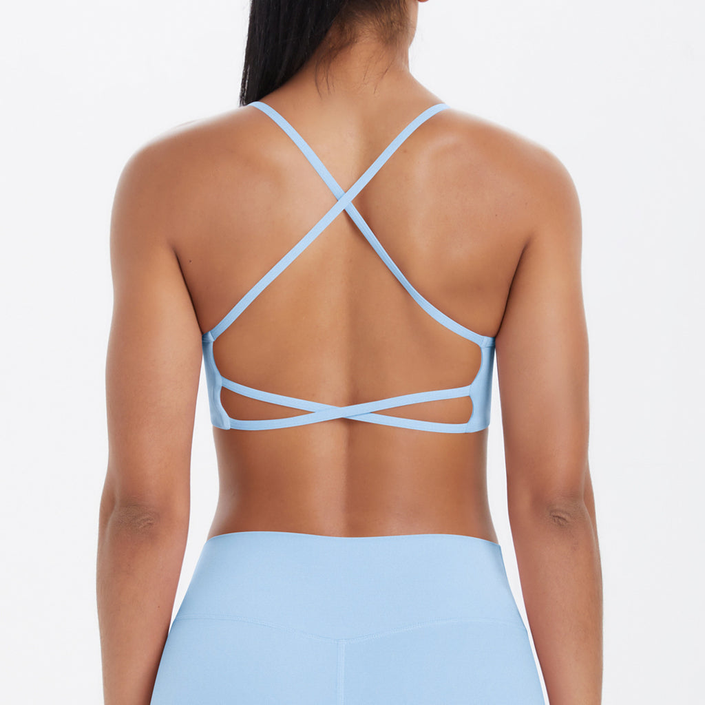 Crossback Push-Up Sports Bra