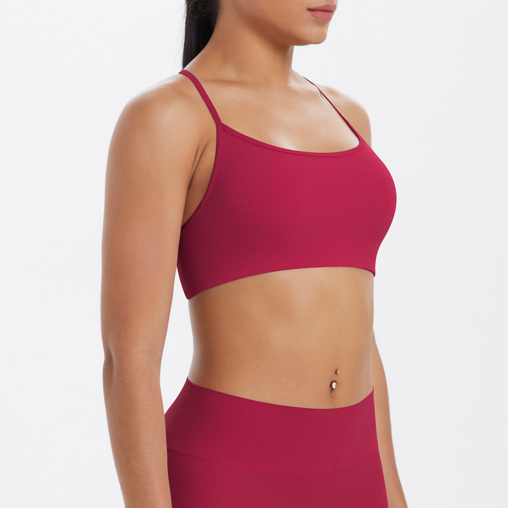 Crossback Push-Up Sports Bra