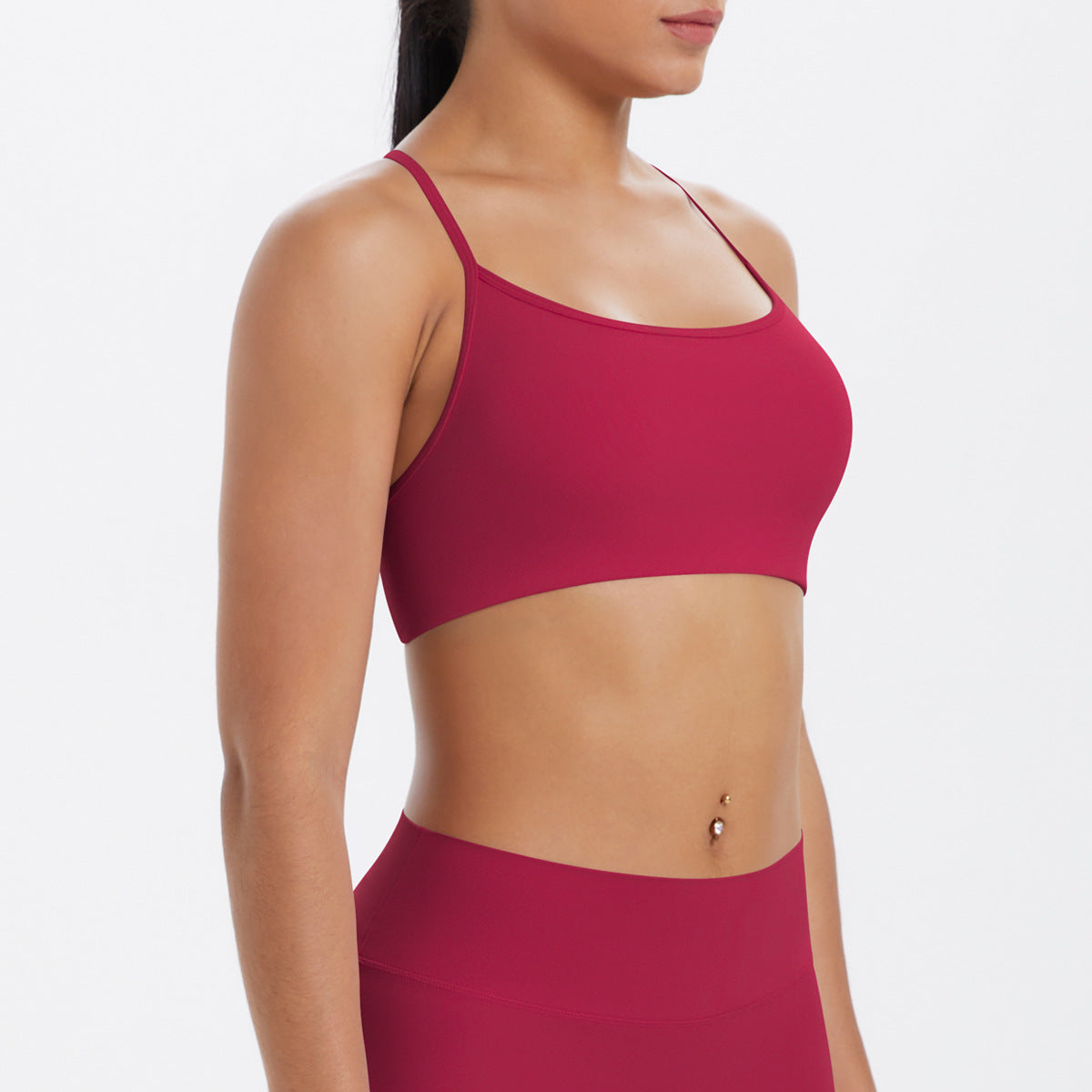 Crossback Push-Up Sports Bra