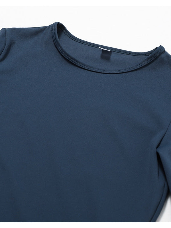 بلوزة فاخرة بأكمام طويلة