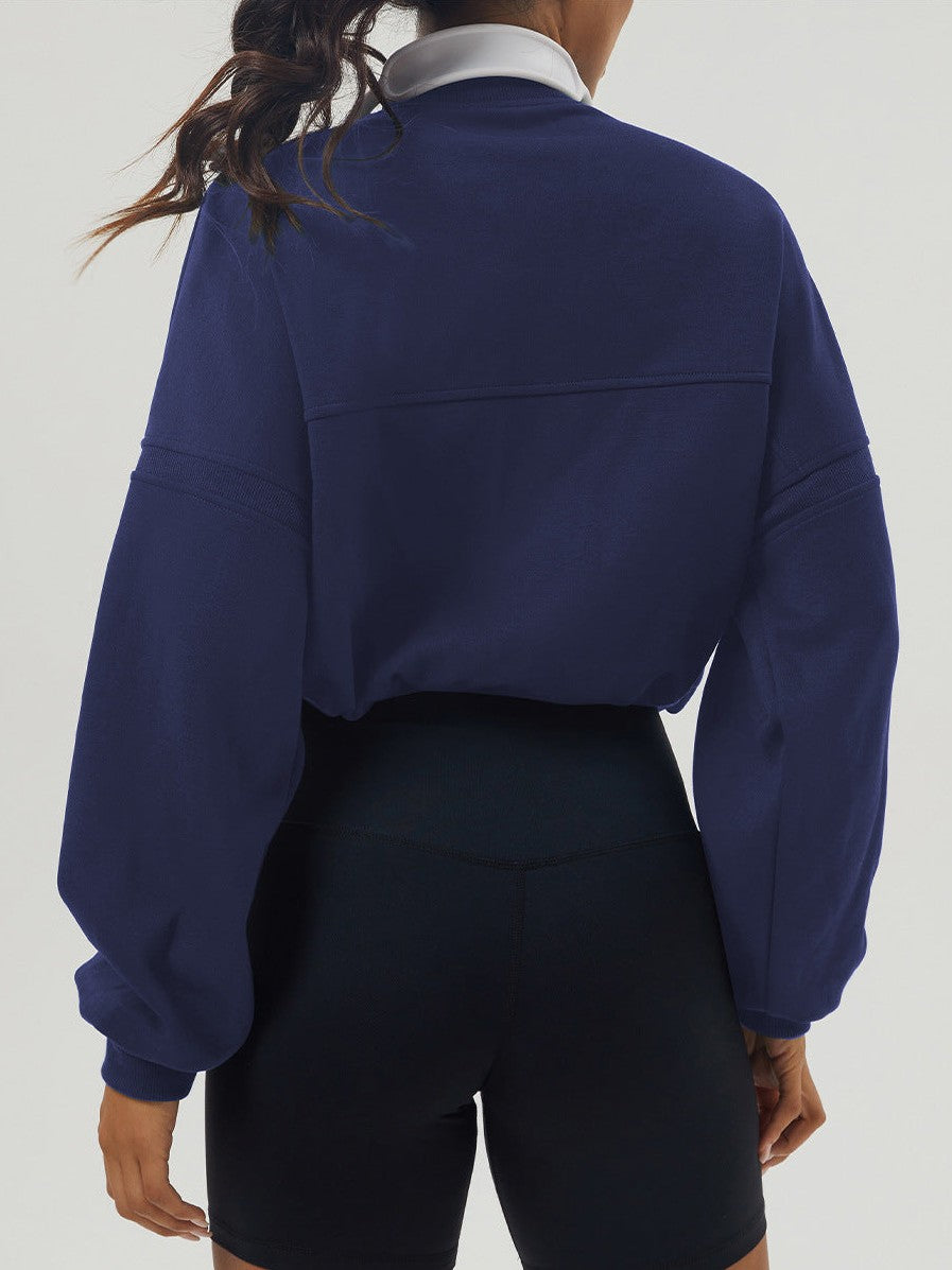 Sporty Half Zip Jacket