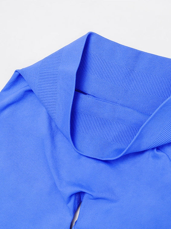 Nahtloses Tanktop mit gekreuztem Rücken